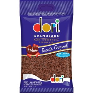 GRANULADO CHOCOLATE 150G - DORI - KIN FESTAS