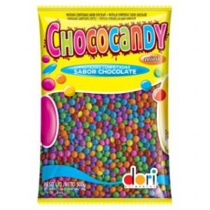 CHOCOCANDY PASTILHA CHOCOLATE COLORIDO 500G DORI