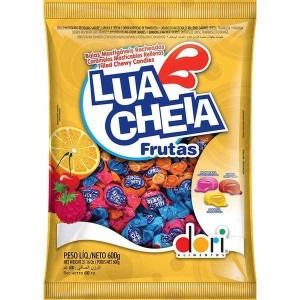 BALAS LUA CHEIA FRUTAS 600G DORI