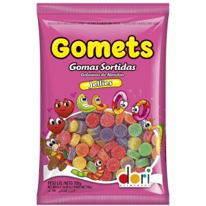 GOMETS GOMA AMERICANA FRUTAS 700G DORI