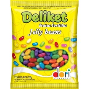 DELIKET GOMA CONFEITADA FRUTAS 500G DORI