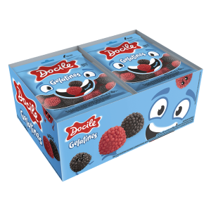 BALA GELATINA MINI AMORAS 15G  DOCILE