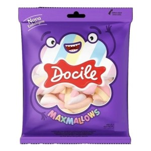 MARSHMALLOW TWIST COLOR 2 MORANGO 250G - DOCILE - KIN FESTAS