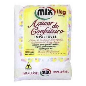 ACUCAR DE CONFEITEIRO IMPALPAVEL 1KG MIX