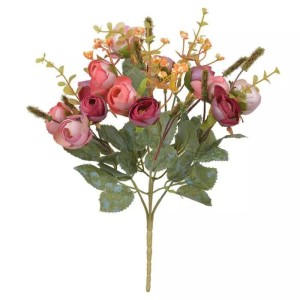 BOTAO ROSA MINI X15 ROSA OUTONO BEAUTY 23CM D&A