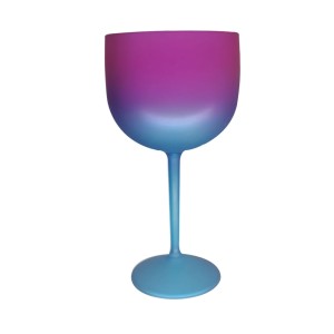 TAÇA GIN DEGRADE AZUL/PINK NEON - KIN FESTAS