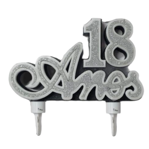 VELA 18 ANOS STRASS PRATA ALCHESTER