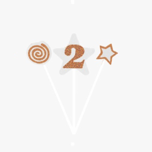 VELA ESTRELA SUPER OURO Nº2 C/3 ALCHESTER