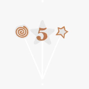 VELA ESTRELA SUPER OURO Nº5 C/3 ALCHESTER