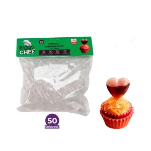 AMPOLA CORAÇÃO 4ML SABORIZANTE  PRIME CHEF