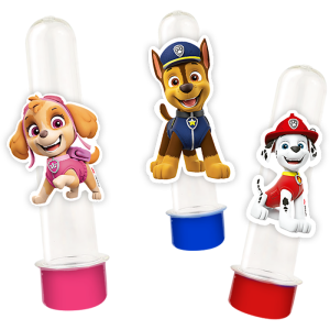 MINI PERSONAGENS DECORATIVO PATRULHA CANINA CORE COM 50 REGINA