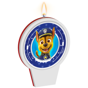 VELA PLANA ADESIVADA PATRULHA CANINA CORE REGINA