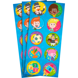 ADESIVO REDONDO MUNDO BITA 2 C/30 REGINA