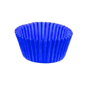 FORMINHA DE PAPEL Nº6 AZUL ESCURO COM 100 BAX