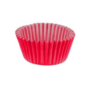 FORMINHA DE PAPEL Nº5 VERMELHA COM 100 BAX