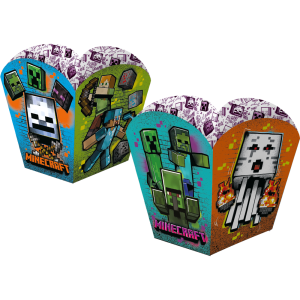 CACHEPOT PAPEL MINECRAFT GRAFITE COM 4 REGINA