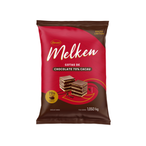 COBERTURA GOTAS 70% MELKEN 1,05KG HARALD