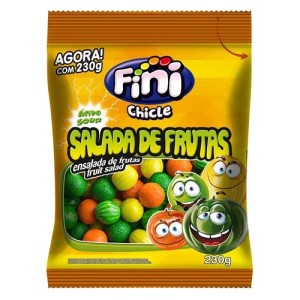 CHICLE SALADA DE FRUTA 230G FINI