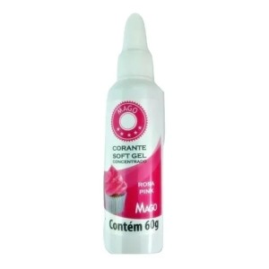 CORANTE SOFT GEL PINK 60G MAGO