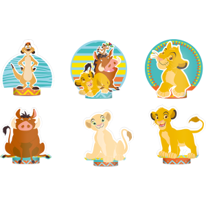 DECORACAO DE MESA REI LEAO REGINA