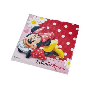 GUARDANAPO DUPLA RED MINNIE COM 16 REGINA
