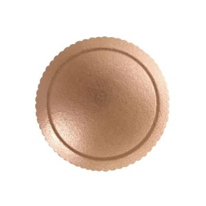 CAKE BOARD OURO ROSE 28 CM COLOR CONCEPTS