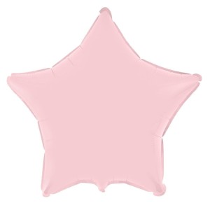 Balão Metalizado Estrela Rosa Baby 20” – Kin Festas