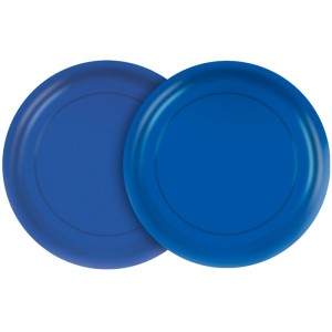 PRATO 18CM FESTA COLORS AZUL ROYAL COM 8 REGINA