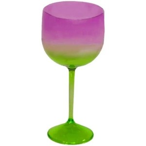 TAÇA GIN ACQUA VERDE/ROXO - KIN FESTAS