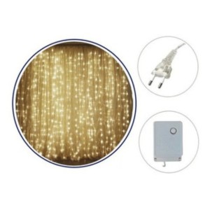 CORTINA 400 LED110V FIXO BRANCO QUENTE REF:FN-835A SPTM