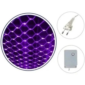 REDE 240 LED 2,5M 110V  ROXO COM CONTROLE REF: PZ17