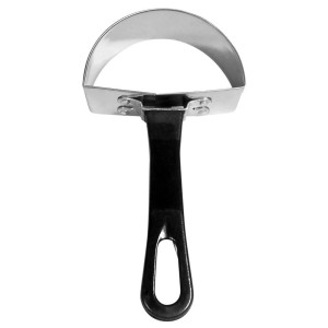 RASPADOR DE CHOCOLATE MEIA LUA INOX - 1138