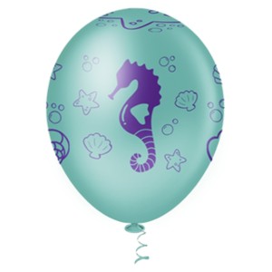 BALÃO 10 COM 25 UNIDADES DECORAÇÃO SERIA ENCANTADA PIC PIC