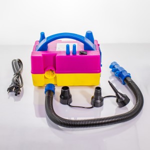 INFLADOR PARA BALÕES E INFLÁVEIS 127V 600W 2 SAÍDAS DE AR
