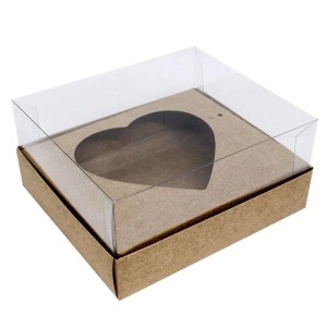 CAIXA GOURMET CORACAO GRANDE KRAFT  ART CRYSTAL