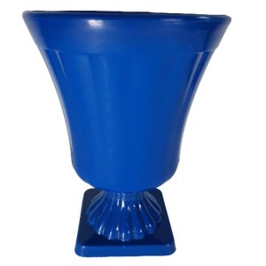 VASO DECORATIVO GREGO AZUL ESCURO ROFIDA