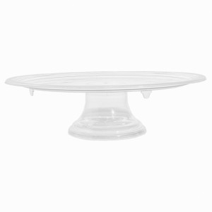 BOLEIRA REDONDA 30 CM ACRILICO TRANSPARENTE ROFIDA