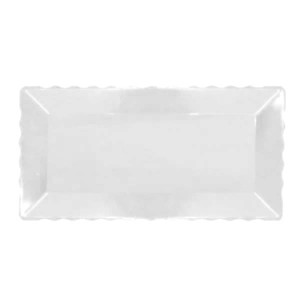 BANDEJA RETANGULAR 30X15 TRANSPARENTE