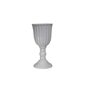 VASO DUBAI GRANDE 18,5X40 - BRANCA