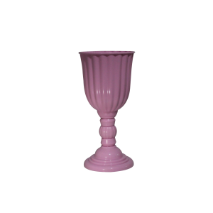 VASO DUBAI GRANDE 18,5X40CM PARA FESTAS E DECORAÇÕES- ROSA CANDY