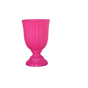 VASO DUBAI PEQUENO 13X21CM PARA FESTAS E DECORAÇÕES- PINK