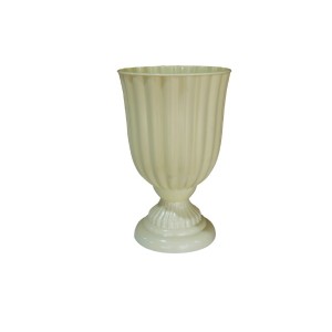 VASO DUBAI PEQUENO 13X21CM PARA FESTAS E DECORAÇÕES- AMARELO CANDY