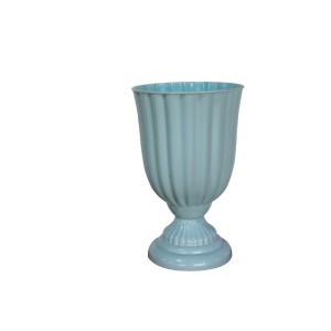 VASO DUBAI PEQUENO 13X21CM PARA FESTAS E DECORAÇÕES- AZUL CANDY