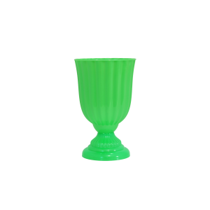 VASO DUBAI PEQUENO 13X21CM PARA FESTAS E DECORAÇÕES- VERDE FLUOR