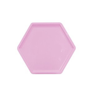 BANDEJA SEXTAVADA 18X20,5 - ROSA CANDY