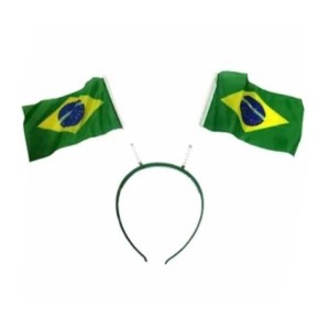 TIARA BANDEIRA BRASIL TECIDO REF: J397931 JC