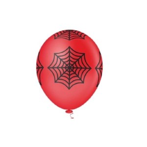BALAO 10 C/25 DECORACAO TEIA DE ARANHA PIC PIC