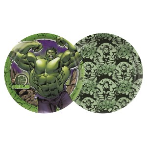 PRATO 18CM HULK ANIMAÇAO C/8 REGINA