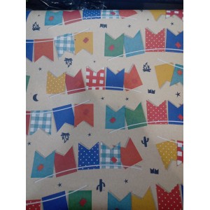 FOLHA DECORATIVA JUNINA BALANCE 80CMX5M