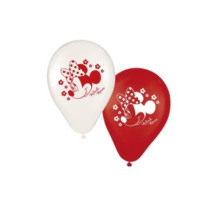 BALAO IMPRESSO Nº9 DISNEY RED MINNIE C/25 - KIN FESTAS